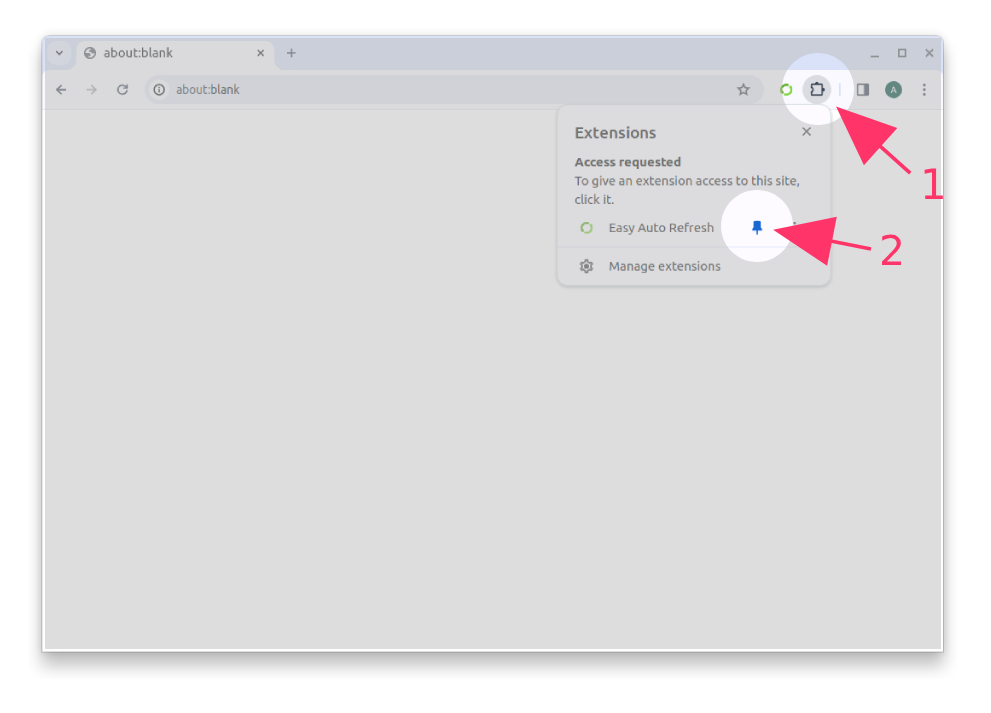 Need to PIN extention